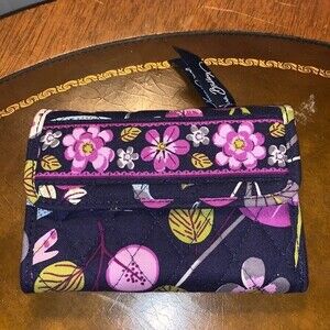 Vera Bradley Floral Nightingale Wallet
